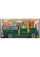 North Dakota State Bison Best Dad Truck Sign - Green