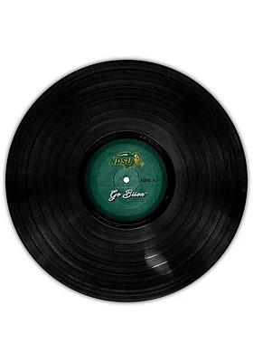North Dakota State Bison 12 Inch Vinyl Circle Sign - Green