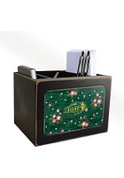 North Dakota State Bison Floral Desktop Organizer Desk Accessory