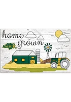 North Dakota State Bison Home Grown Sign - Green