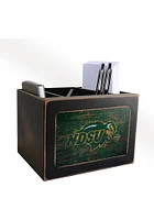 North Dakota State Bison Distressed Desktop Organizer Desk Accessory