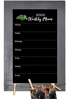 North Dakota State Bison Weekly Chalkboard Picture Frame - Green