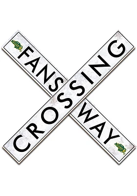 North Dakota State Bison 48 Inch Fans Way Crossing Wall Art