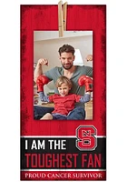 NC State Wolfpack The Toughest Fan Sign - Red