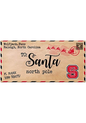 NC State Wolfpack To Santa Decor