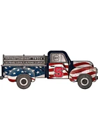 NC State Wolfpack OHT Truck Flag Cutout Sign - Red