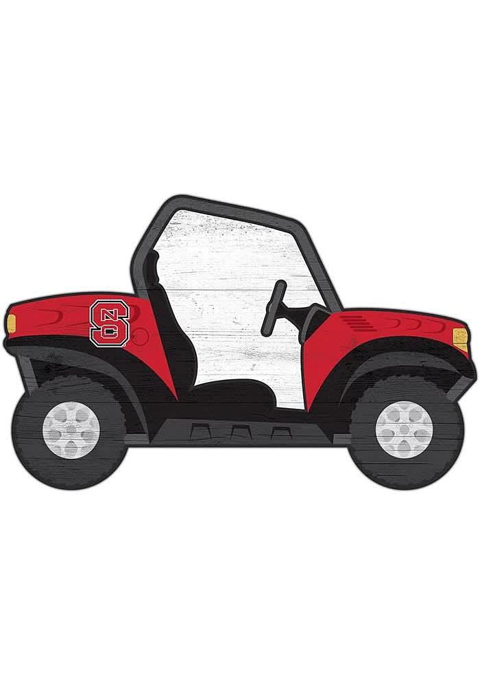 NC State Wolfpack ATV Cutout Sign - Red