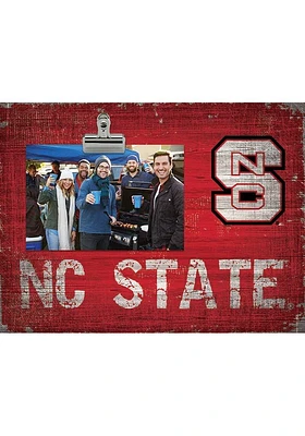 NC State Wolfpack Team Clip Picture Frame - Red