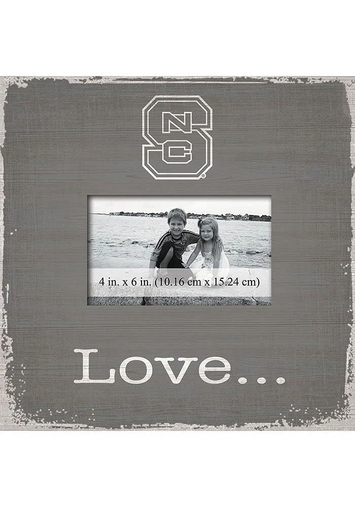 NC State Wolfpack Love Picture Picture Frame - Red