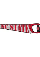 NC State Wolfpack Wood Handsaw Sign - Red