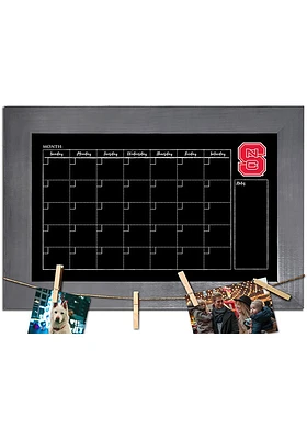 NC State Wolfpack Monthly Chalkboard Picture Frame - Red