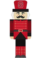 NC State Wolfpack 31 Inch Nutcracker Leaner Sign - Red