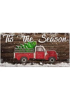 Nebraska Cornhuskers Tis the Season 6x12 Sign - Red