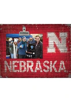 Nebraska Cornhuskers Team Clip Picture Frame - Red