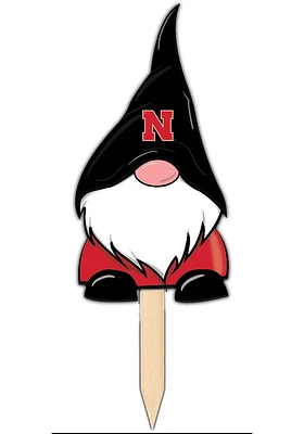 Red Nebraska Cornhuskers Gnome Yard Gnome