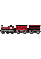 Nebraska Cornhuskers Train Cutout Sign - Red