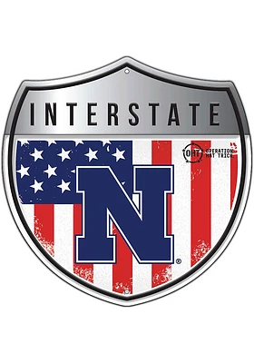 Nebraska Cornhuskers 24in Americana Interstate Sign - Red