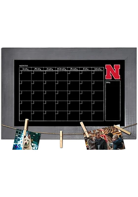 Nebraska Cornhuskers Monthly Chalkboard Picture Frame - Red