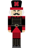 Nebraska Cornhuskers 31 Inch Nutcracker Leaner Sign - Red