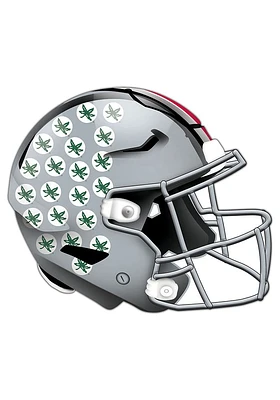 Ohio State Buckeyes 24in Helmet Cutout Sign - Red