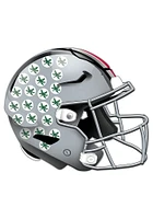 Ohio State Buckeyes 24in Helmet Cutout Sign - Red