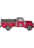Ohio State Buckeyes 15 Inch Truck Sign - Red