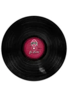 Ohio State Buckeyes 12 Inch Vinyl Circle Sign - Red