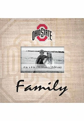 Ohio State Buckeyes Family Picture Picture Frame - Red
