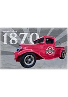 Ohio State Buckeyes Established Truck Sign - Red