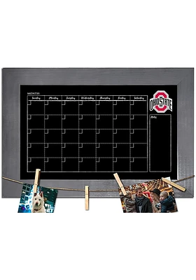 Ohio State Buckeyes Monthly Chalkboard Picture Frame - Red