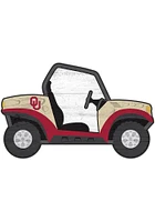 Oklahoma Sooners ATV Cutout Sign - Red