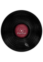 Oklahoma Sooners 12 Inch Vinyl Circle Sign - Red
