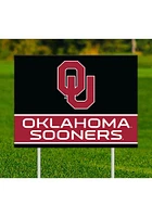Oklahoma Sooners Team Yard Sign - Red