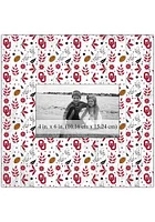 Oklahoma Sooners Floral Pattern Picture Frame - Red