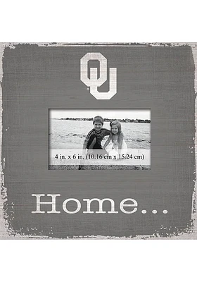 Oklahoma Sooners Home Picture Picture Frame - Red