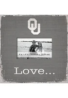 Oklahoma Sooners Love Picture Picture Frame - Red