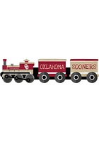 Oklahoma Sooners Train Cutout Sign - Red