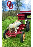 Oklahoma Sooners Farmscape Sign - Red