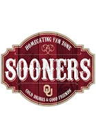 Oklahoma Sooners 24 Inch Homegating Tavern Sign - Red