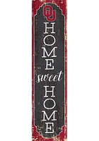 Oklahoma Sooners 48 Inch Home Sweet Home Leaner Sign - Red