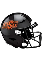Oklahoma State Cowboys 12in Authentic Helmet Sign - Black