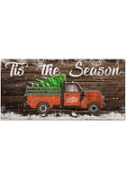 Oklahoma State Cowboys Tis the Season 6x12 Sign - Black