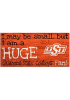 Oklahoma State Cowboys Huge Fan Sign - Black