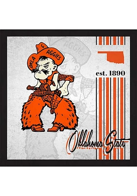 Oklahoma State Cowboys Album Sign - Black