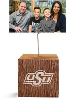 Oklahoma State Cowboys Block Spiral Photo Holder Black Desk Accessory