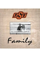 Oklahoma State Cowboys Family Picture Picture Frame - Black