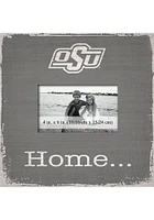 Oklahoma State Cowboys Home Picture Picture Frame - Black