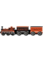 Oklahoma State Cowboys Train Cutout Sign - Black
