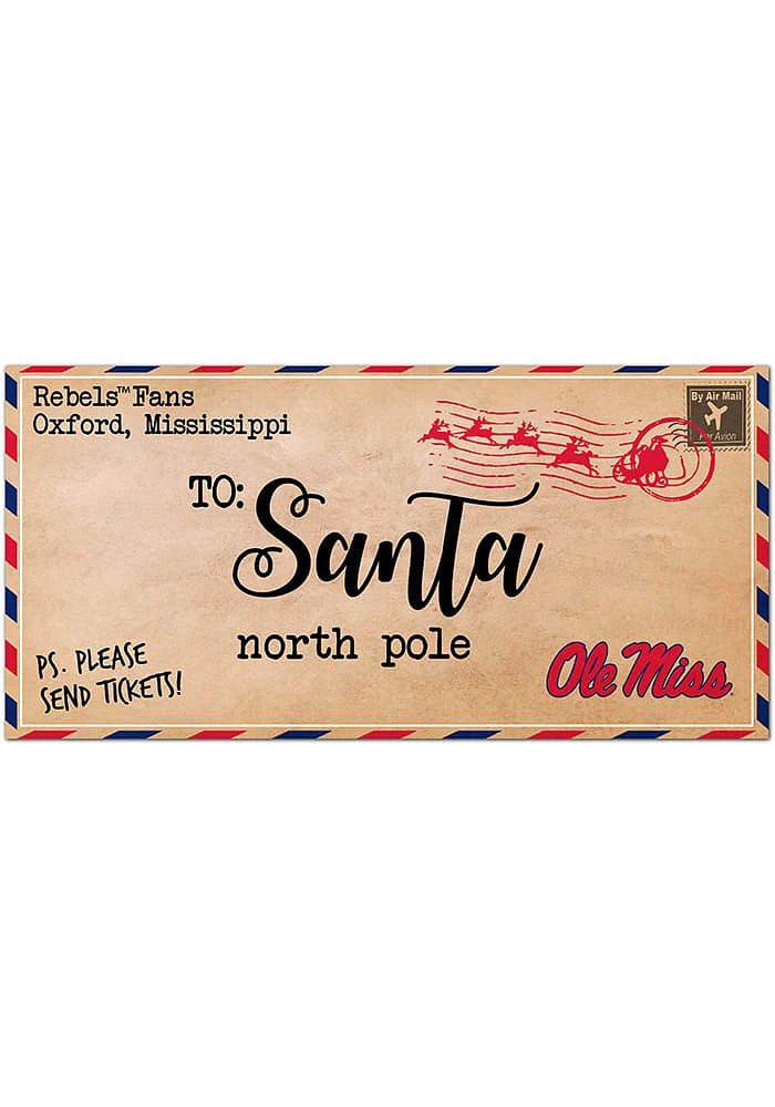 Ole Miss Rebels To Santa Decor