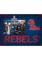 Ole Miss Rebels Team Clip Picture Frame - Blue